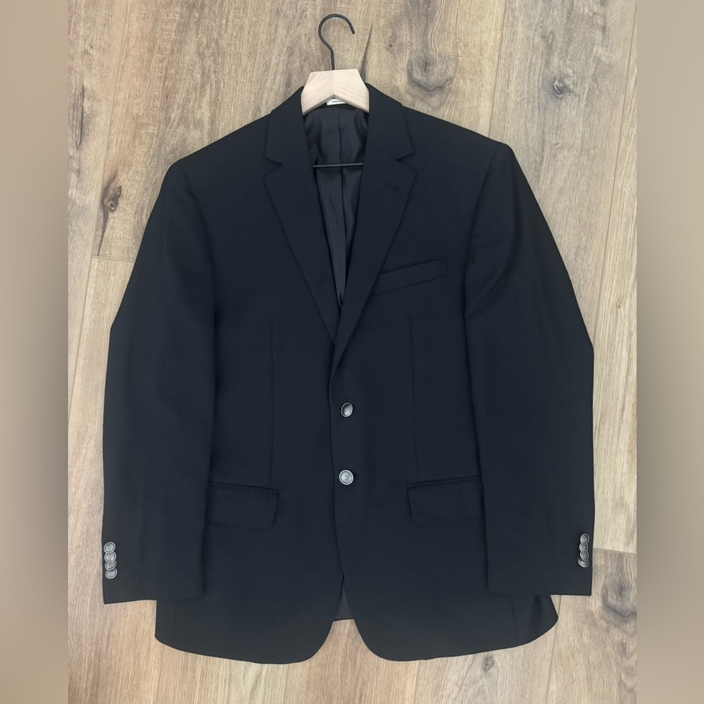 Joseph Abboud Modern Heritage Jacket / Sport Coat 40 Short Black